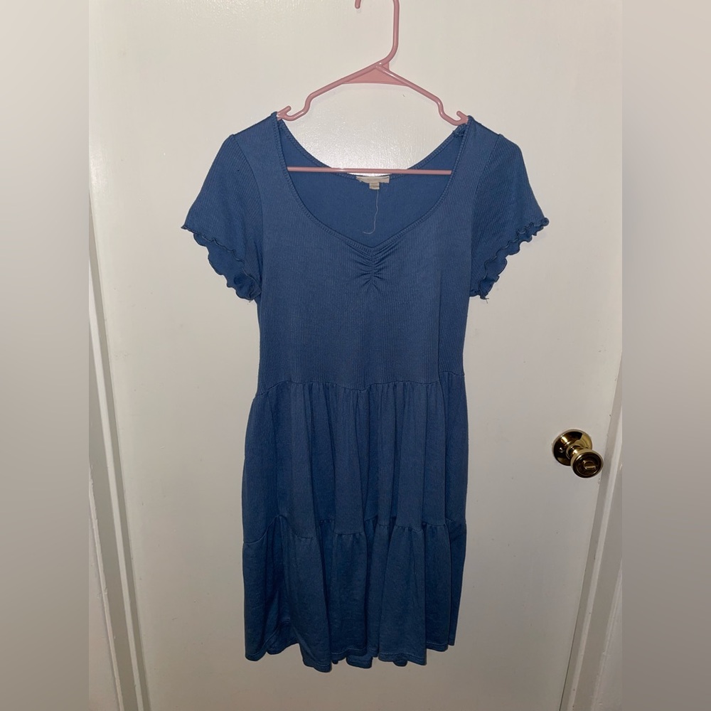 Women’s Blue Tiered Dress